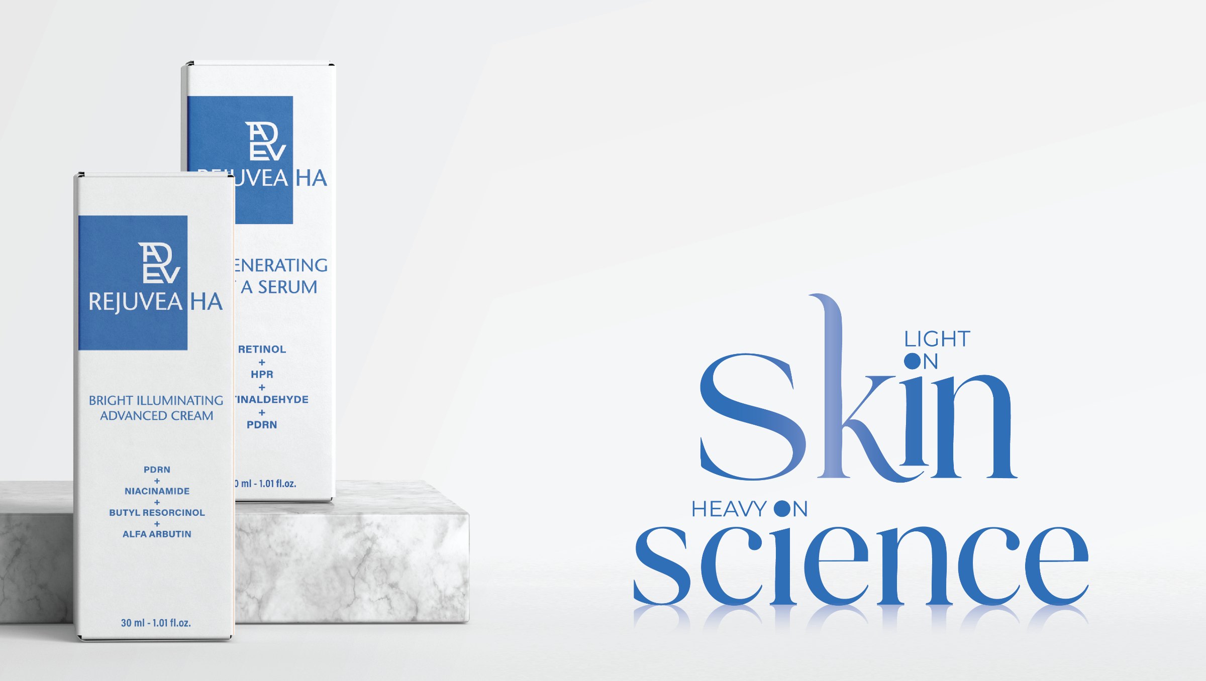 Rejuvea HA — Light on skin, heavy on science